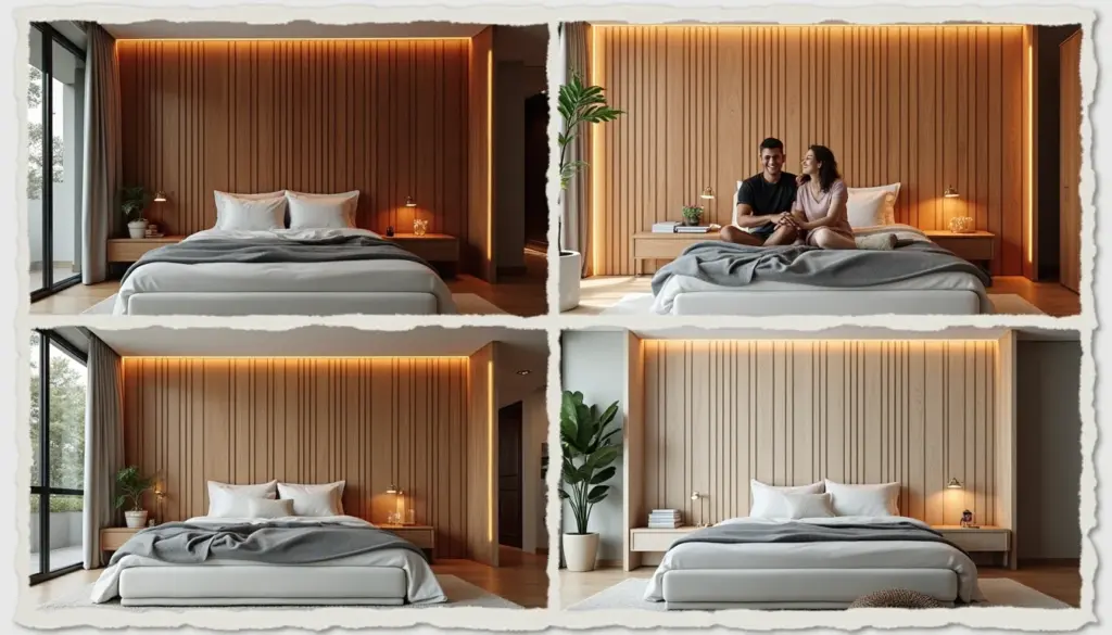 62 Ideias de Painel Ripado para Quarto de Casal Que Transformam em 2026