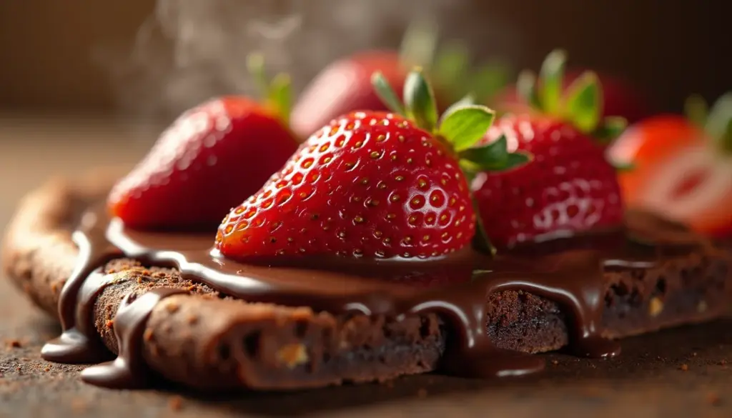 Pizza Chocolate com Morango Perfeita: Receita Fácil que Não Encharca Pizza Chocolate com Morango Perfeita: Receita Fácil que Não Encharca