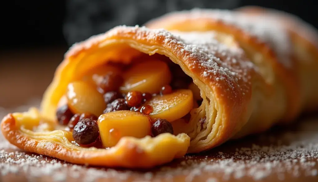 Strudel de Maçã Receita: Massa Caseira Crocante e Recheio Perfeito Strudel de Maçã Receita: Massa Caseira Crocante e Recheio Perfeito