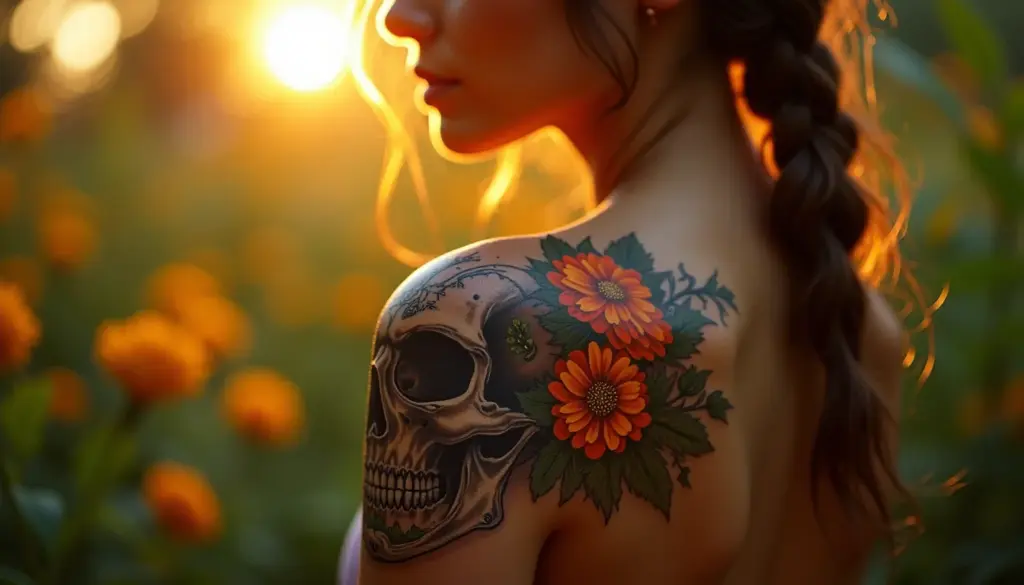Tatuagem catrina significado: a caveira elegante que ensina a viver