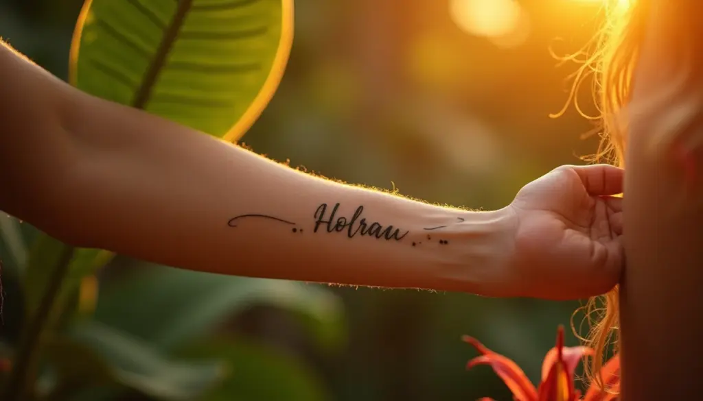 Tatuagem com nome de filho: 45 ideias lindas e delicadas para 2026