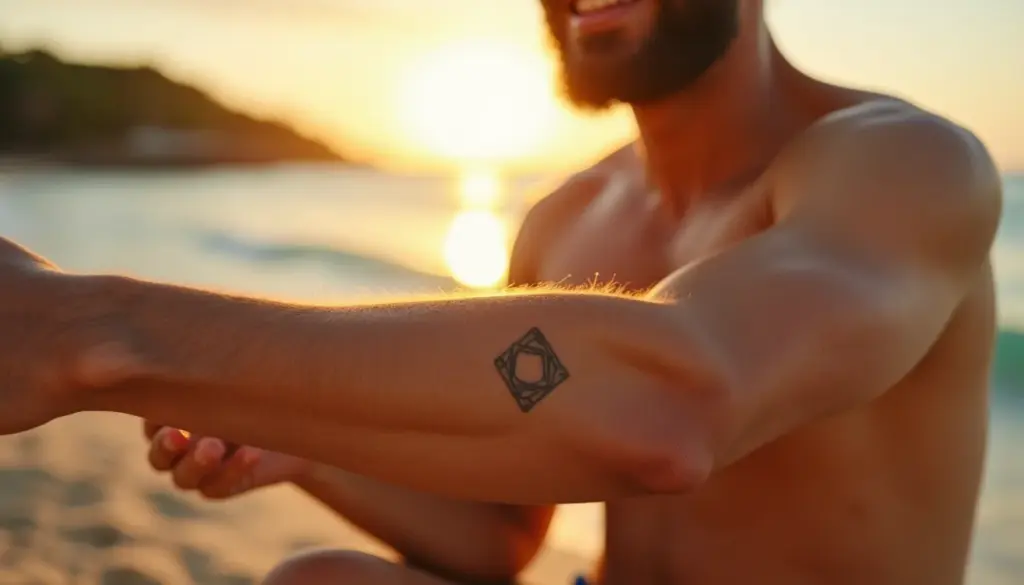 47 Tatuagem Pequena Masculina: Ideias Discretas e Cheias de Estilo