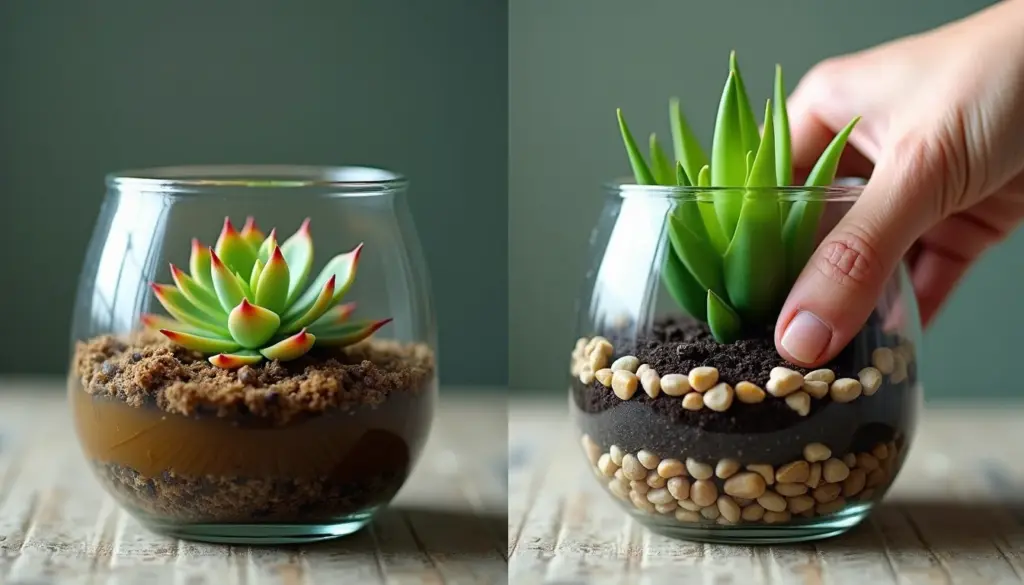 Terrário de suculentas: o erro que mata em 1 mês e como evitar