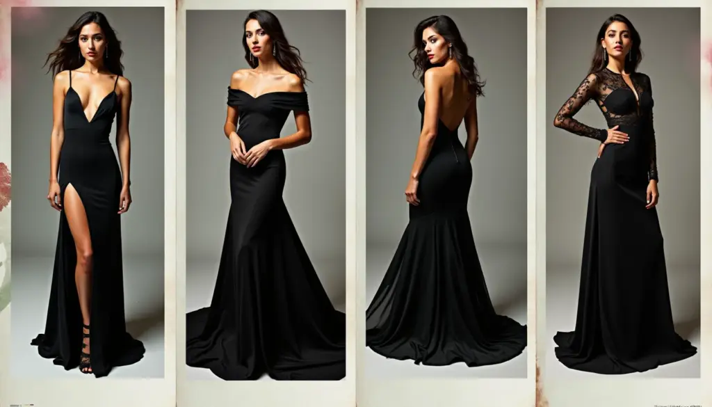 52 Ideias de Vestido Preto Longo Elegante para Arrasar em 2026