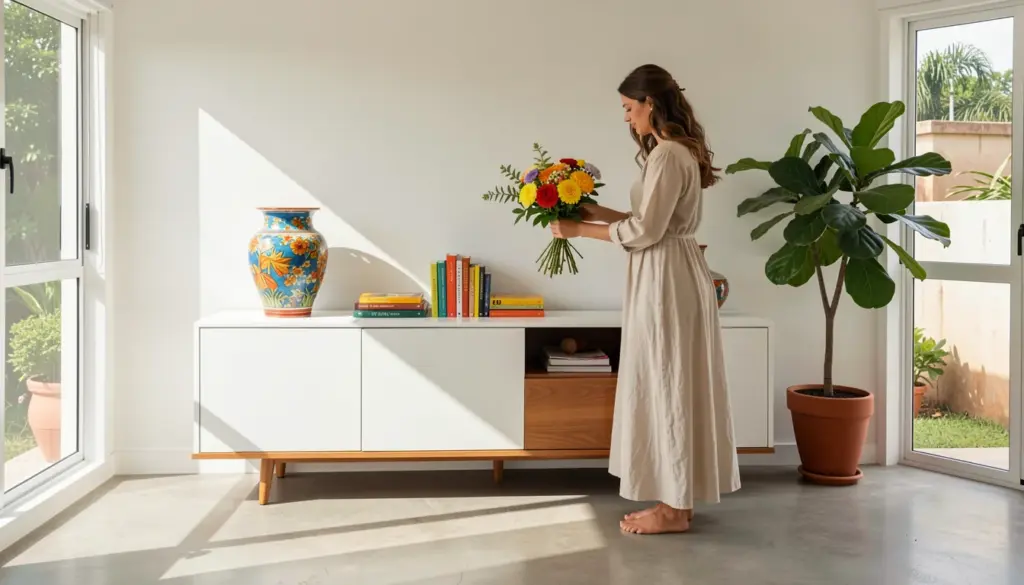 40 Ideias de Aparador Branco Perfeito para Sua Casa em 2026 40 Ideias de Aparador Branco Perfeito para Sua Casa em 2026