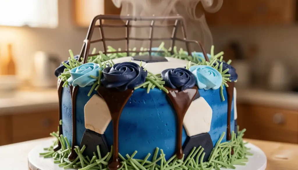 Bolo Tema Futebol Azul: 7 Ideias Incríveis para Sua Festa