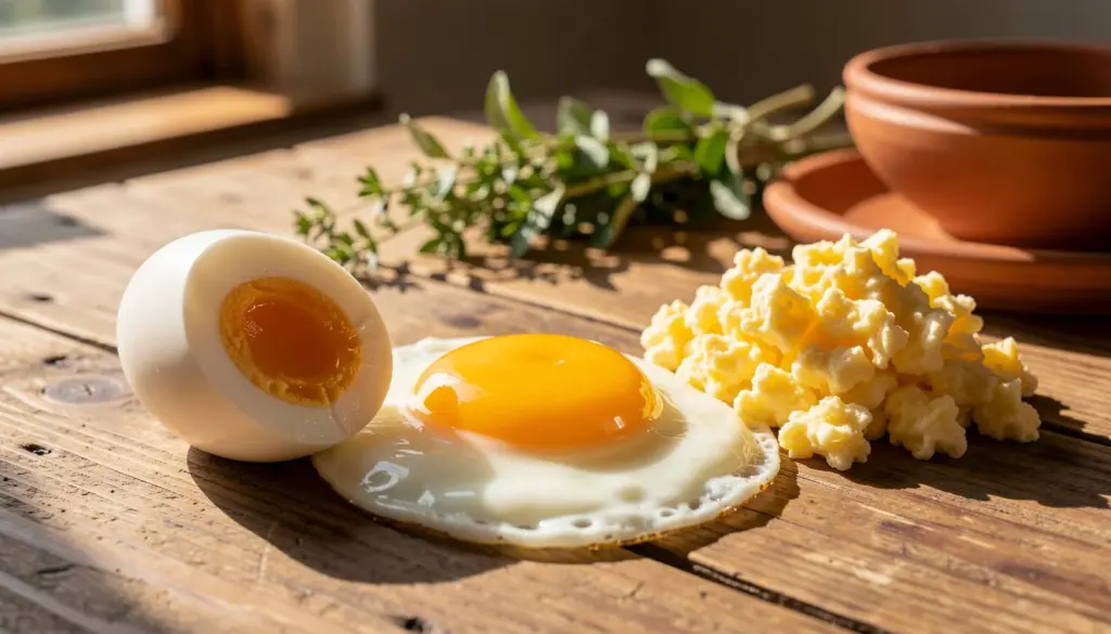Calorias de um Ovo: Cozido, Frito ou Mexido? Veja os Números