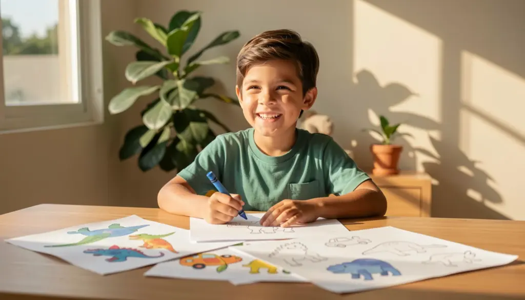 45 Ideias de Desenho Infantil para Colorir Menino
