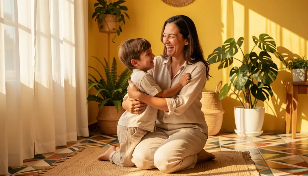 45 Ideias para Fotos Mãe e Filho em Estúdio que Encantam