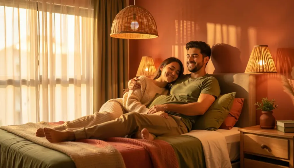 31 Ideias de Iluminação para Quarto de Casal Aconchegante em 2026 31 Ideias de Iluminação para Quarto de Casal Aconchegante em 2026