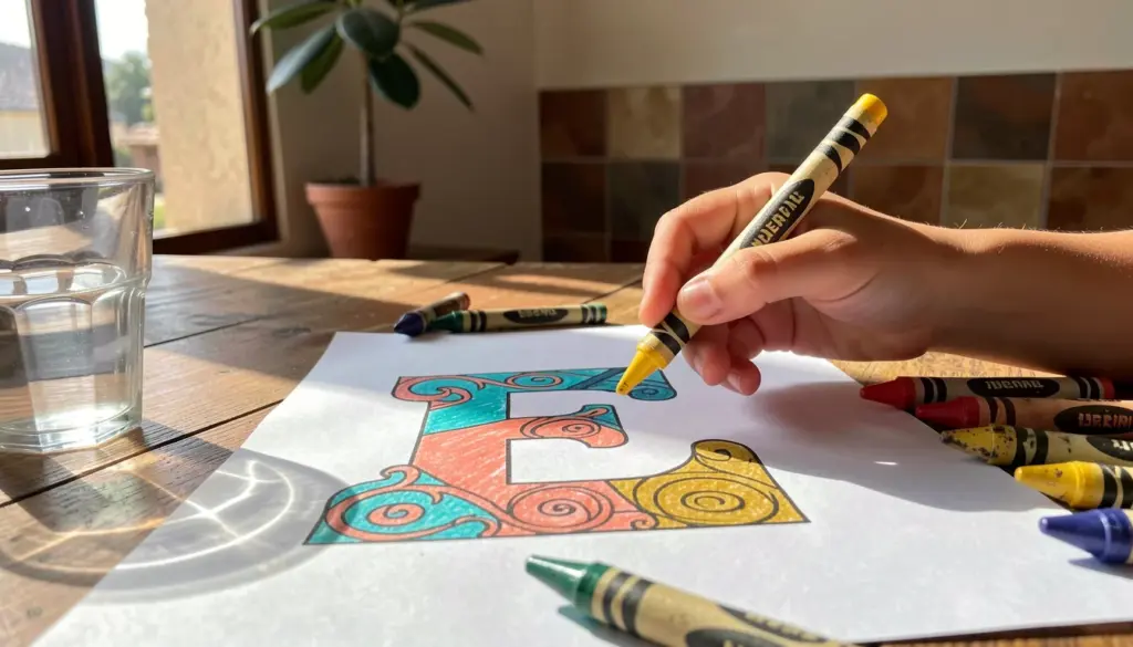 36 Ideias de Letra E para Colorir com Modelos Criativos