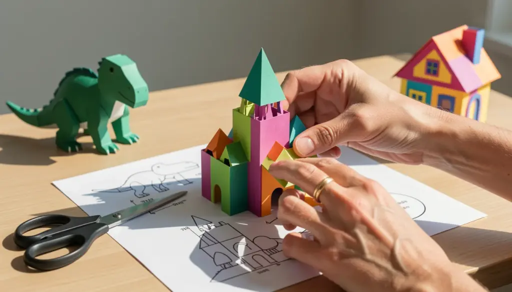 Maquetes de Papel para Imprimir e Montar Grátis: 3 Fontes Secretas