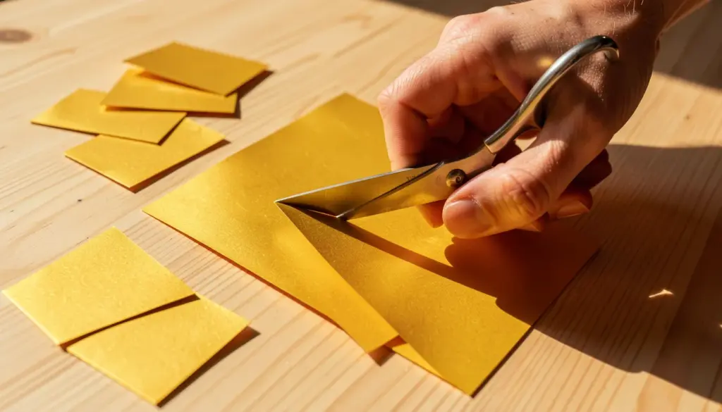 Material Dourado Para Imprimir e Recortar: Como Fazer em Casa