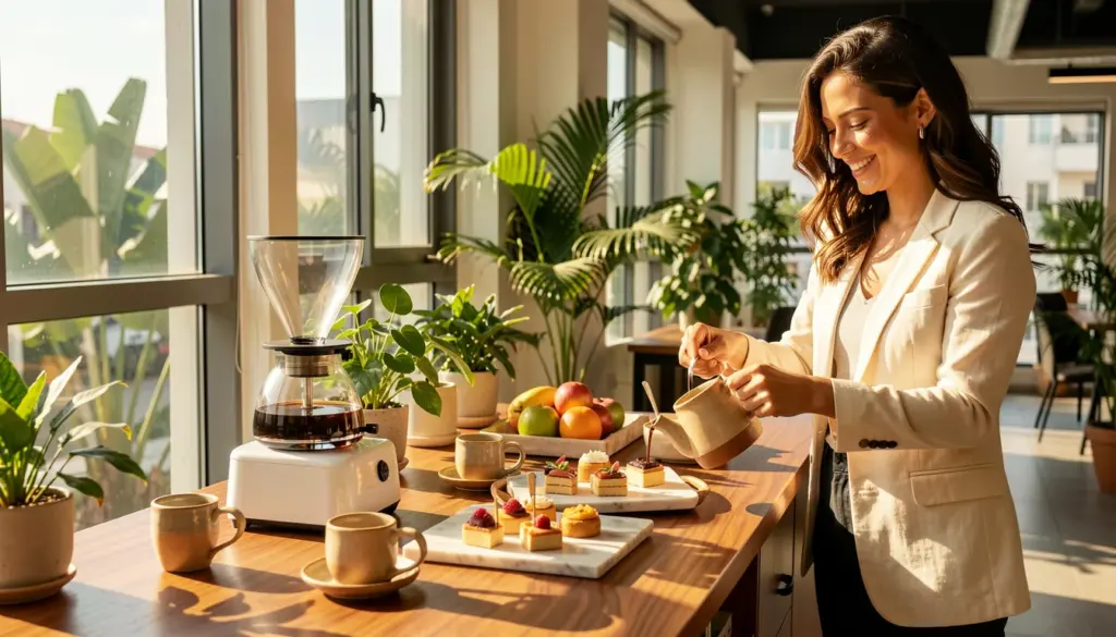 34 Ideias para Montar uma Mesa de Coffee Break Empresarial em 2026 34 Ideias para Montar uma Mesa de Coffee Break Empresarial em 2026