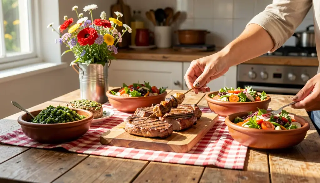 44 Ideias de Mesa Posta para Churrasco Simples que Encantam