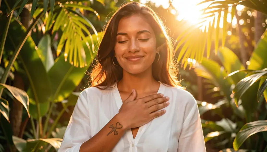 34 Ideias de Tatuagem Blessed com Significado e Fotos