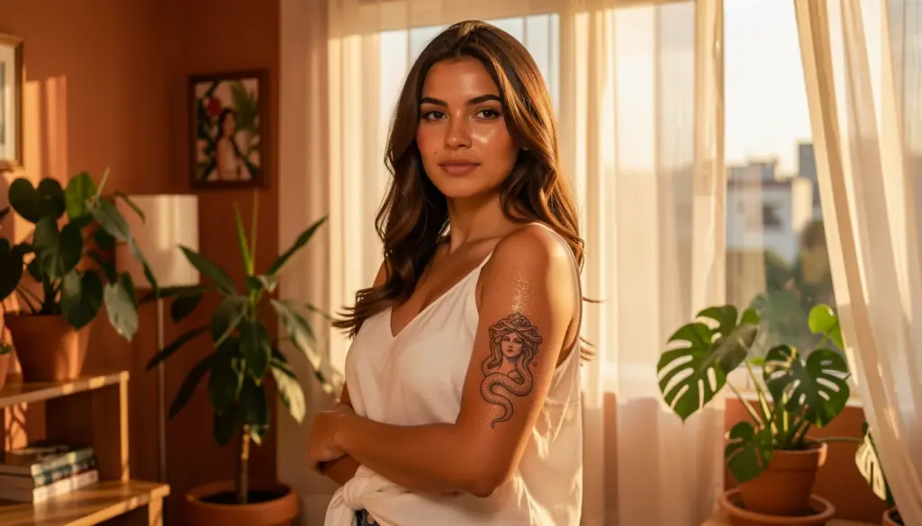 35 Ideias de Tatuagem Medusa Delicada para Inspirar Você em 2026