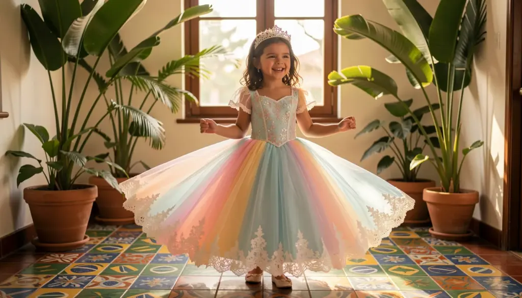 40 Ideias de Vestido de Princesa Infantil que Encantam
